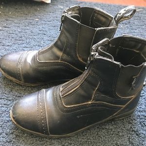 Paddock boots-  horseback riding boots -saxon